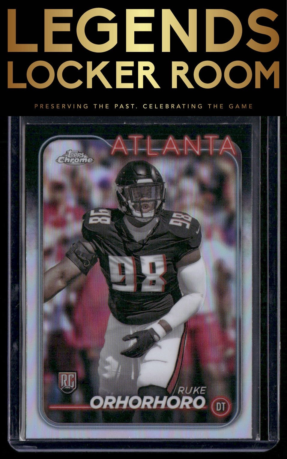 2024 Topps Chrome #279 Ruke Orhorhoro Refractor