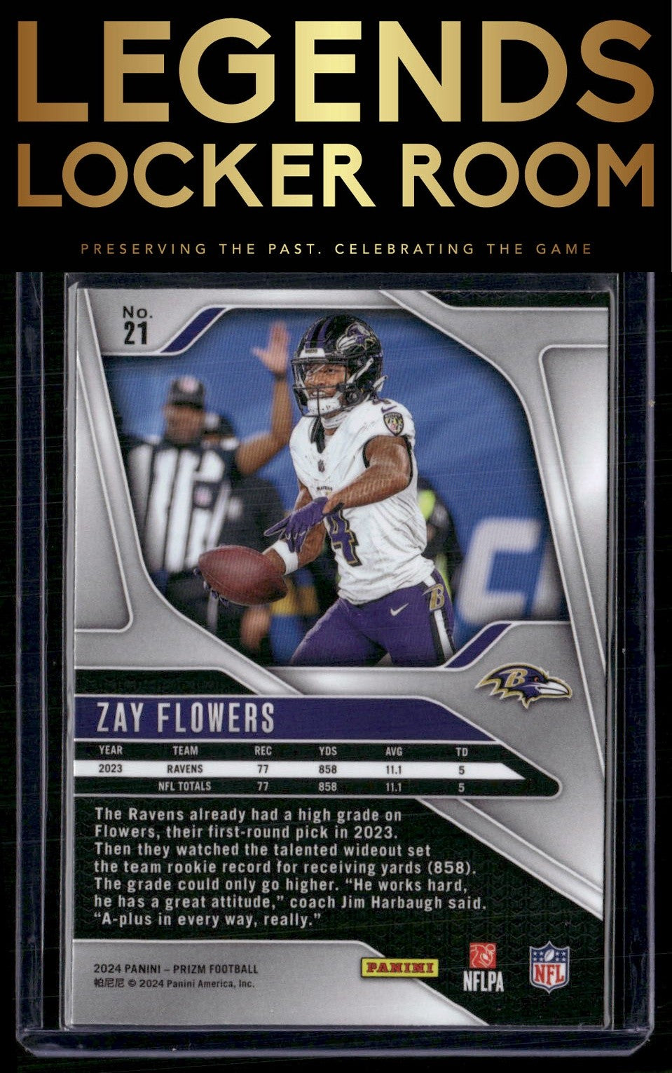 2024 Panini Prizm #21 Zay Flowers