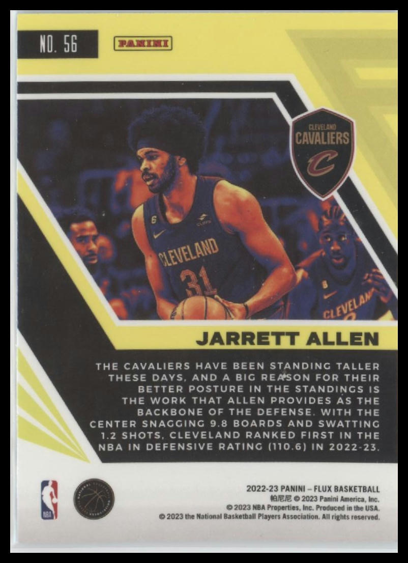 2022-23 Panini Flux #56 Jarrett Allen