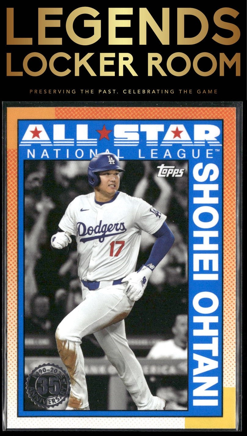 2025 Topps #90AS-2b Shohei Ohtani 1990 Topps Baseball 35th Anniversary All-Stars