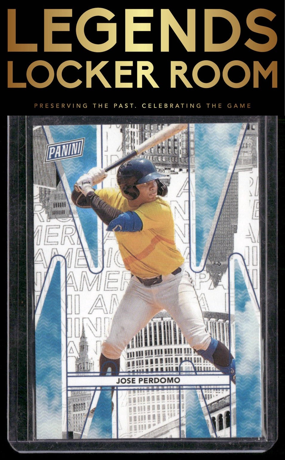 2024 Panini National Sports Convention Jose Perdomo Insert Foil