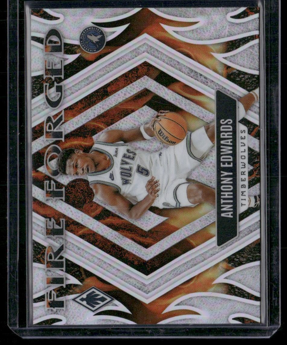 2023-24 Panini Phoenix #17 Anthony Edwards Fire Forged