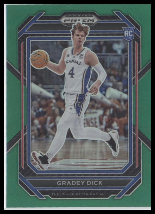 2023 Panini Prizm Draft Picks #84 Gradey Dick Green