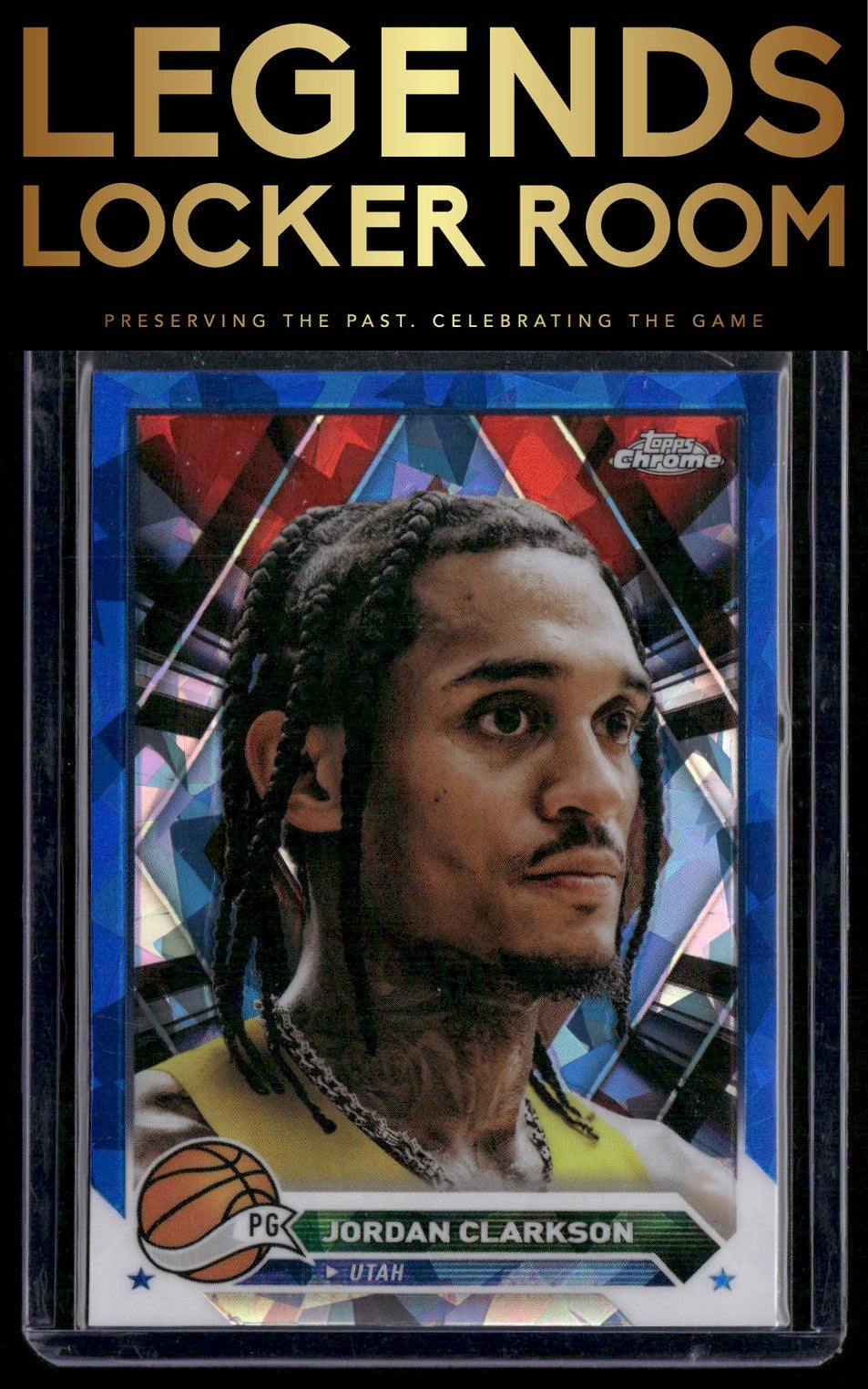 2023-24 Topps Chrome Sapphire Edition #159 Jordan Clarkson