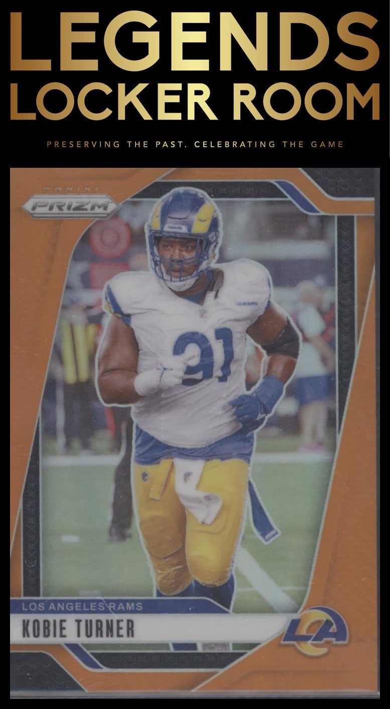 2024 Panini Prizm #171 Kobie Turner Orange #/249