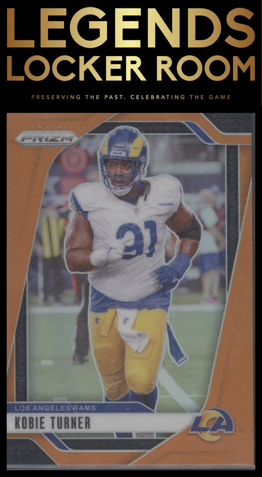 2024 Panini Prizm #171 Kobie Turner Orange #/249