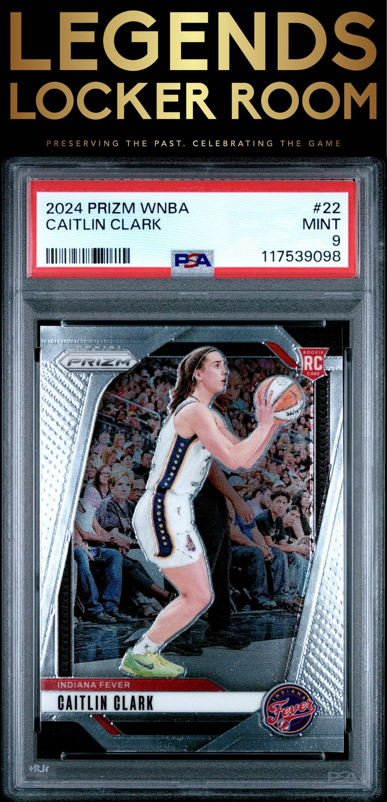 2024 Panini Prizm Wnba #22 Caitlin Clark PSA 9