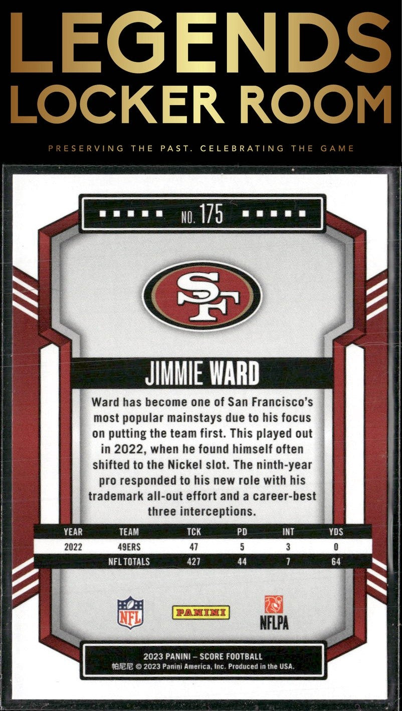 2023 Score #175 Jimmie Ward