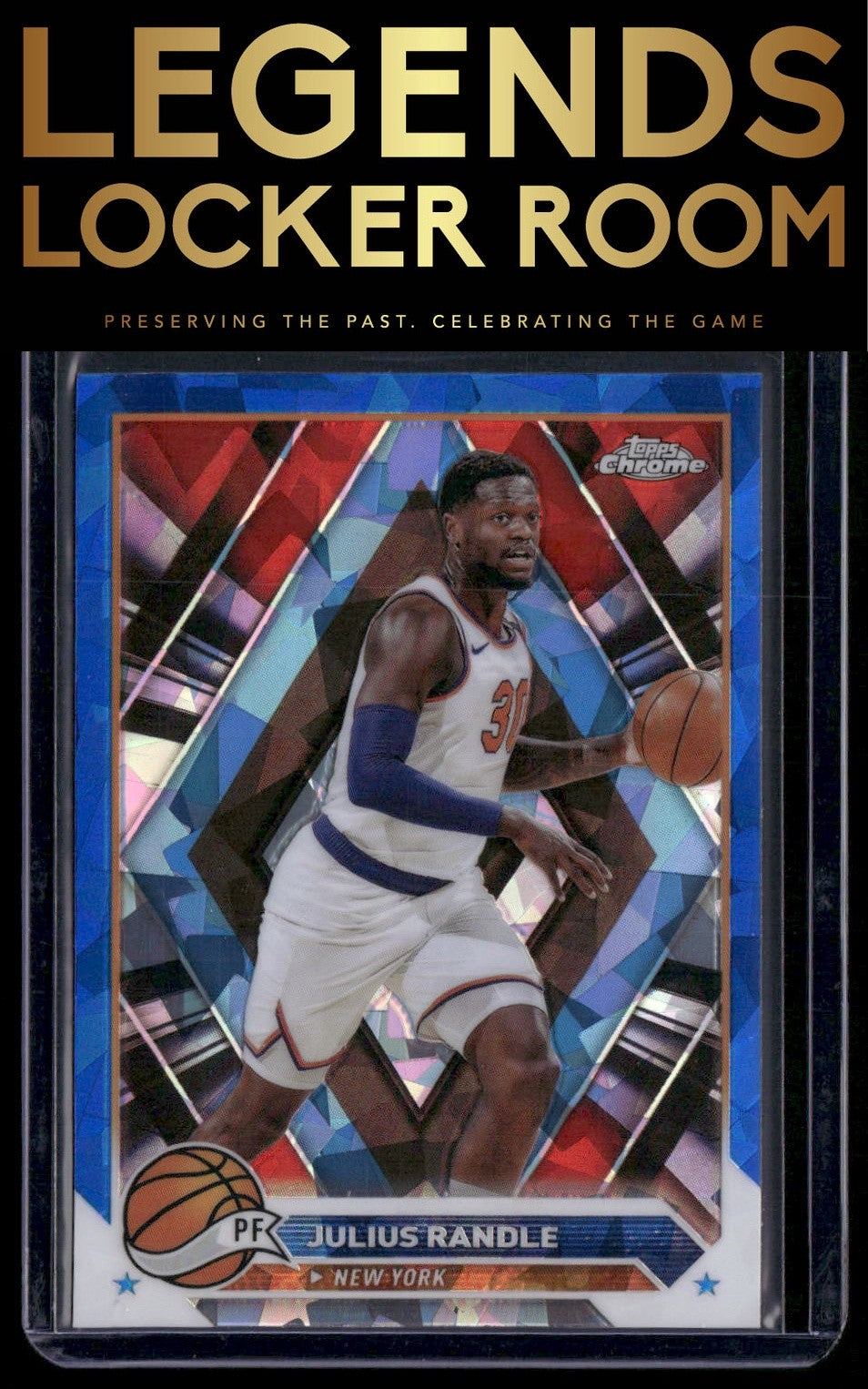 2023-24 Topps Chrome Sapphire Edition #129 Julius Randle