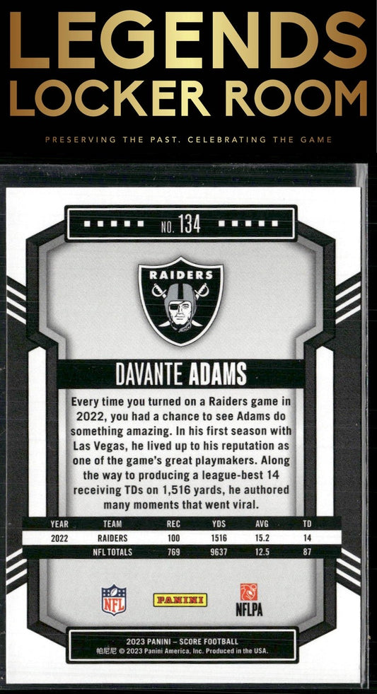 2023 Score #134 Davante Adams