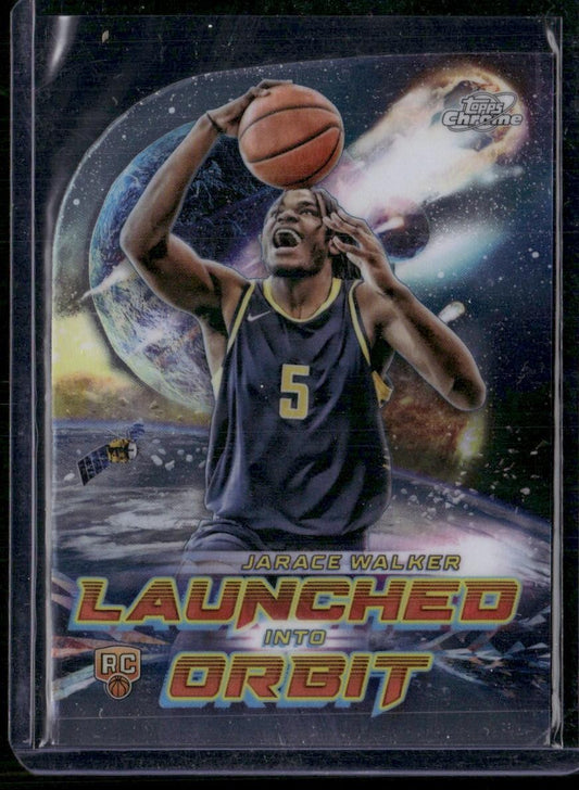 2023-24 Topps Chrome Cosmic #LIO-5 Jarace Walker Launched Into Orbit