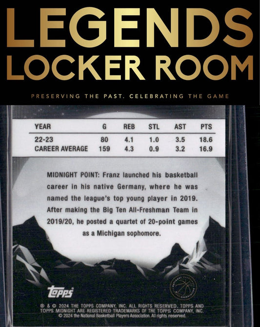 2023-24 Topps Midnight #82 Franz Wagner