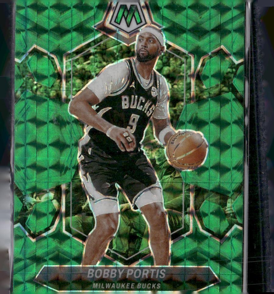 2023-24 Panini Mosaic #181 Bobby Portis Green