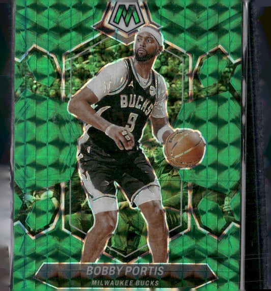 2023-24 Panini Mosaic #181 Bobby Portis Green