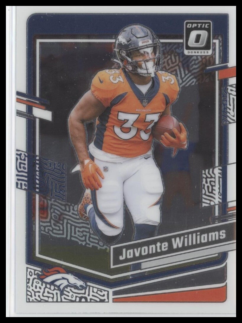 2023 Donruss Optic #54 Javonte Williams