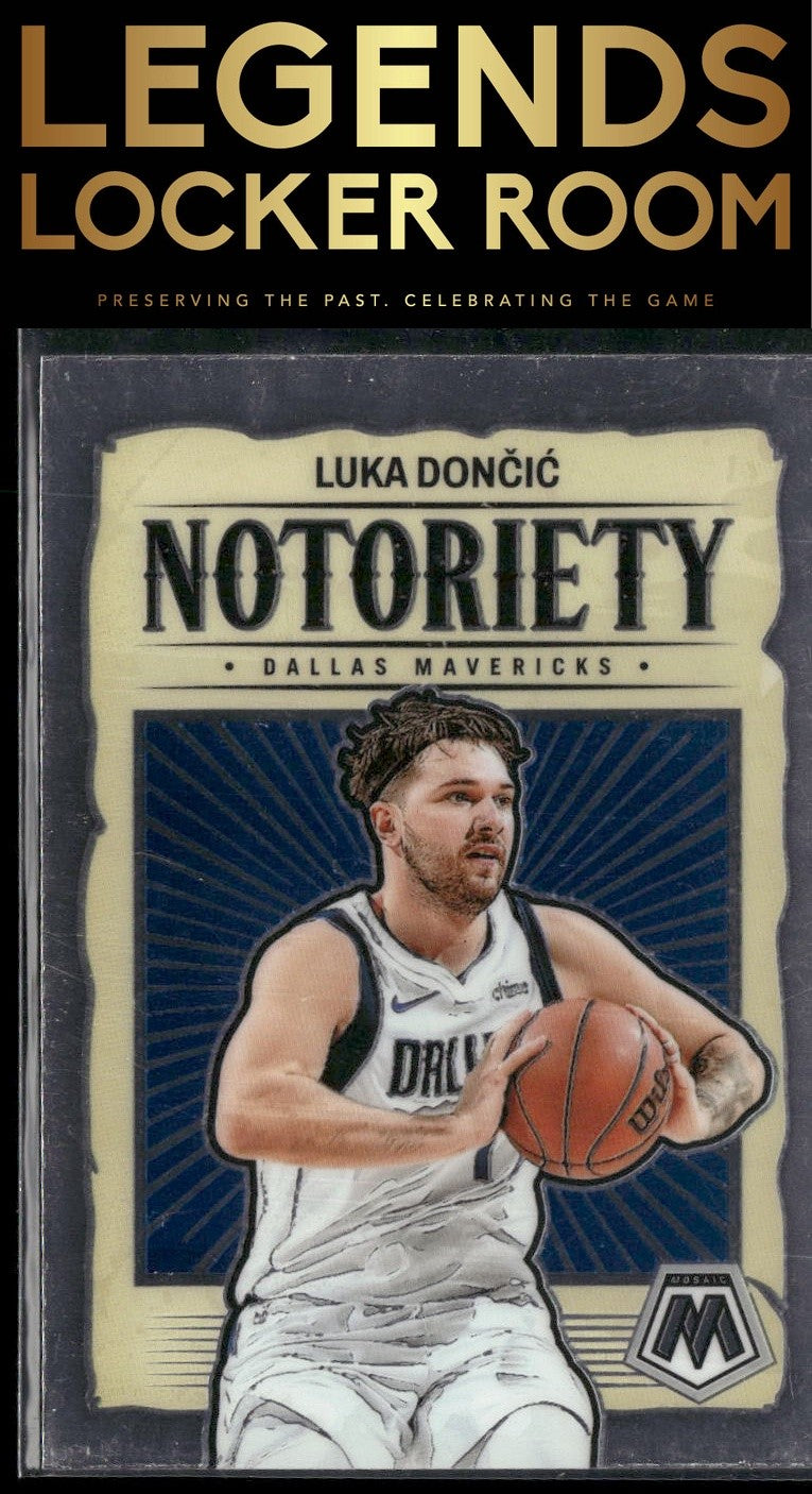 2023-24 Panini Mosaic #8 Luka Doncic Notoriety