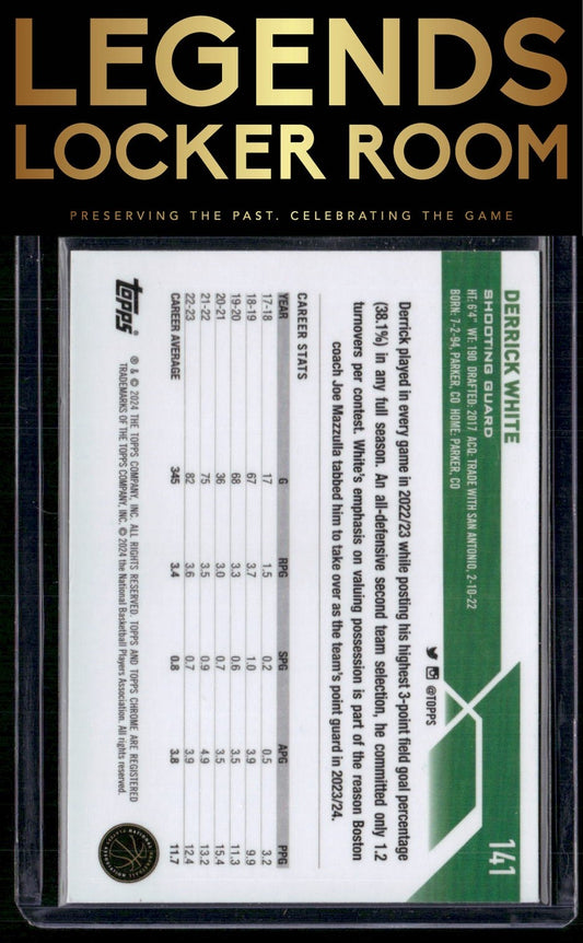 2023-24 Topps Chrome Sapphire Edition #141 Derrick White