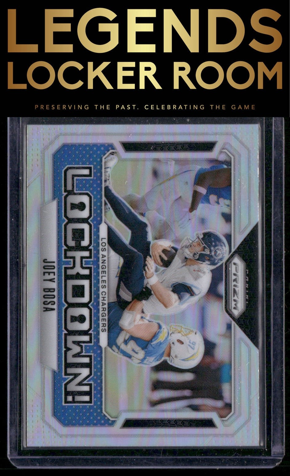 2024 Panini Prizm #4 Joey Bosa Lockdown Silver Prizm