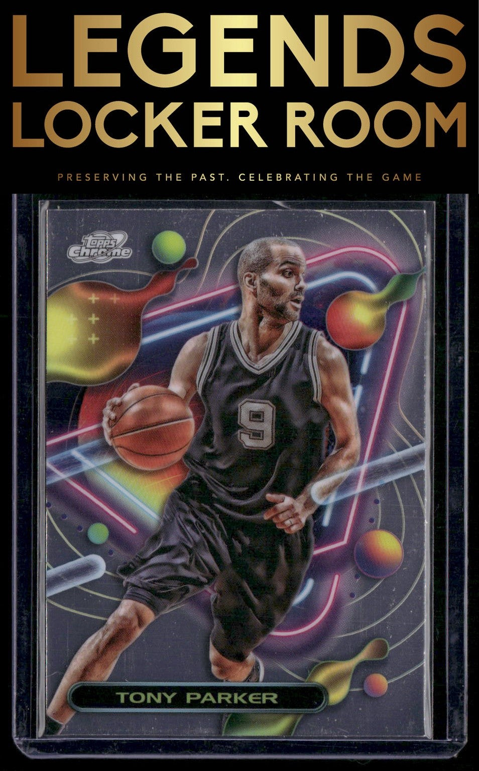 2023-24 Topps Chrome Cosmic #114 Tony Parker