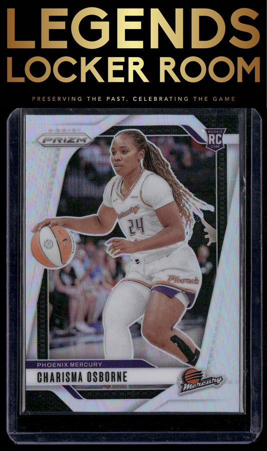 2024 Panini Prizm WNBA #65 Charisma Osborne Silver Prizms