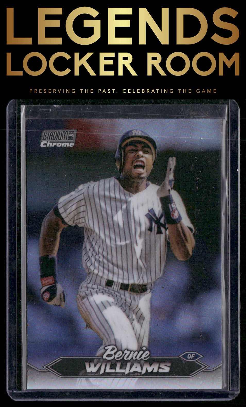 2024 Stadium Club #196 Bernie Williams Chrome