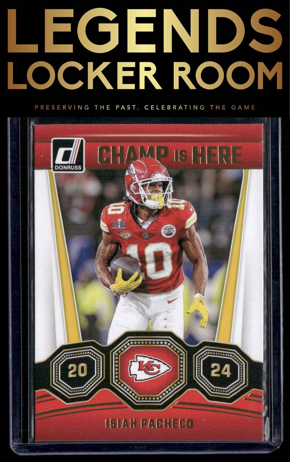 2024 Donruss #3 Isiah Pacheco Champ is Here