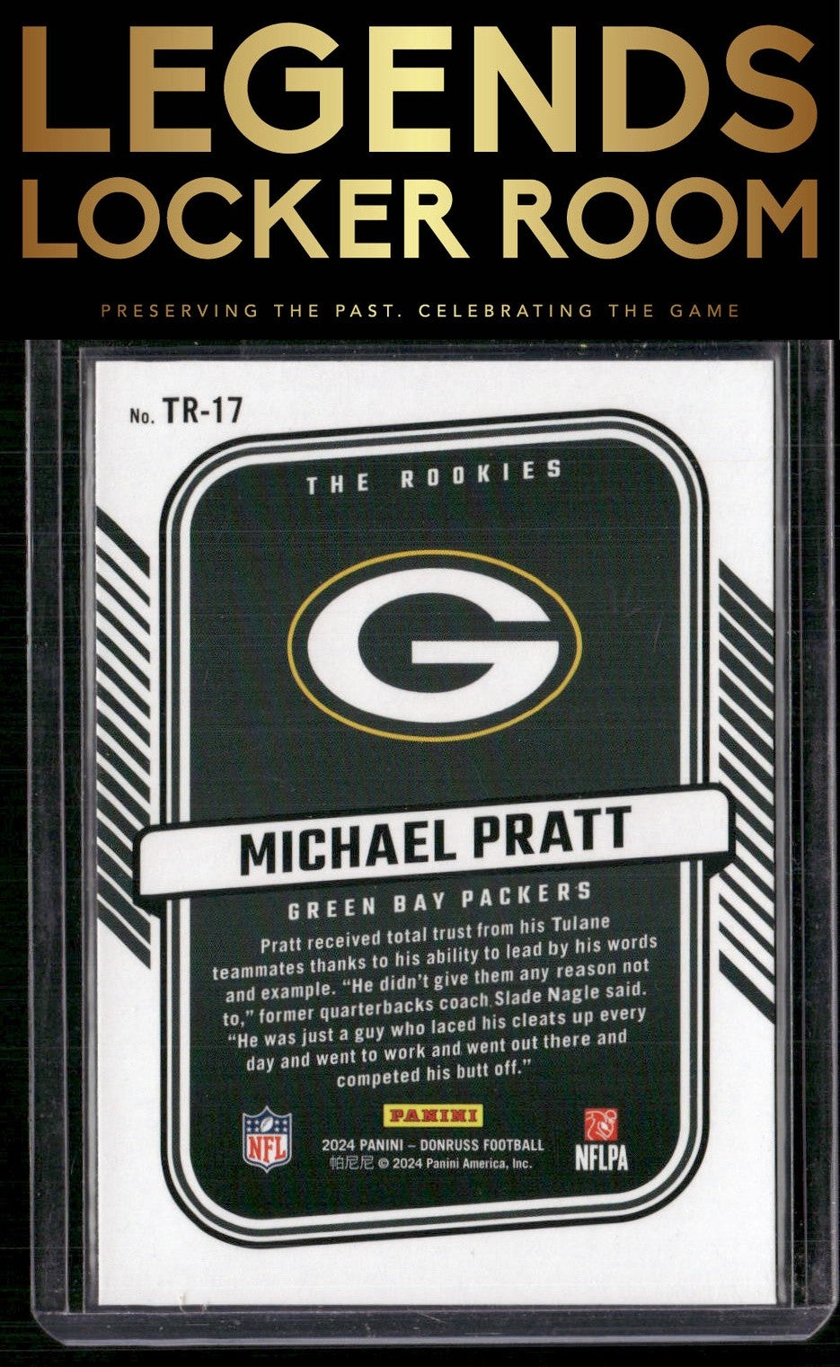 2024 Donruss #TR-17 Michael Pratt The Rookies
