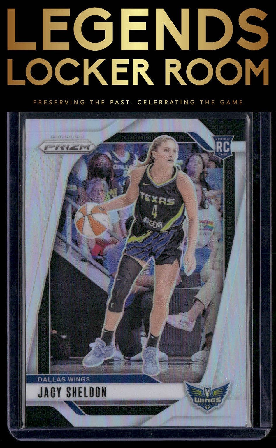 2024 Panini Prizm WNBA #4 Jacy Sheldon Silver Prizms