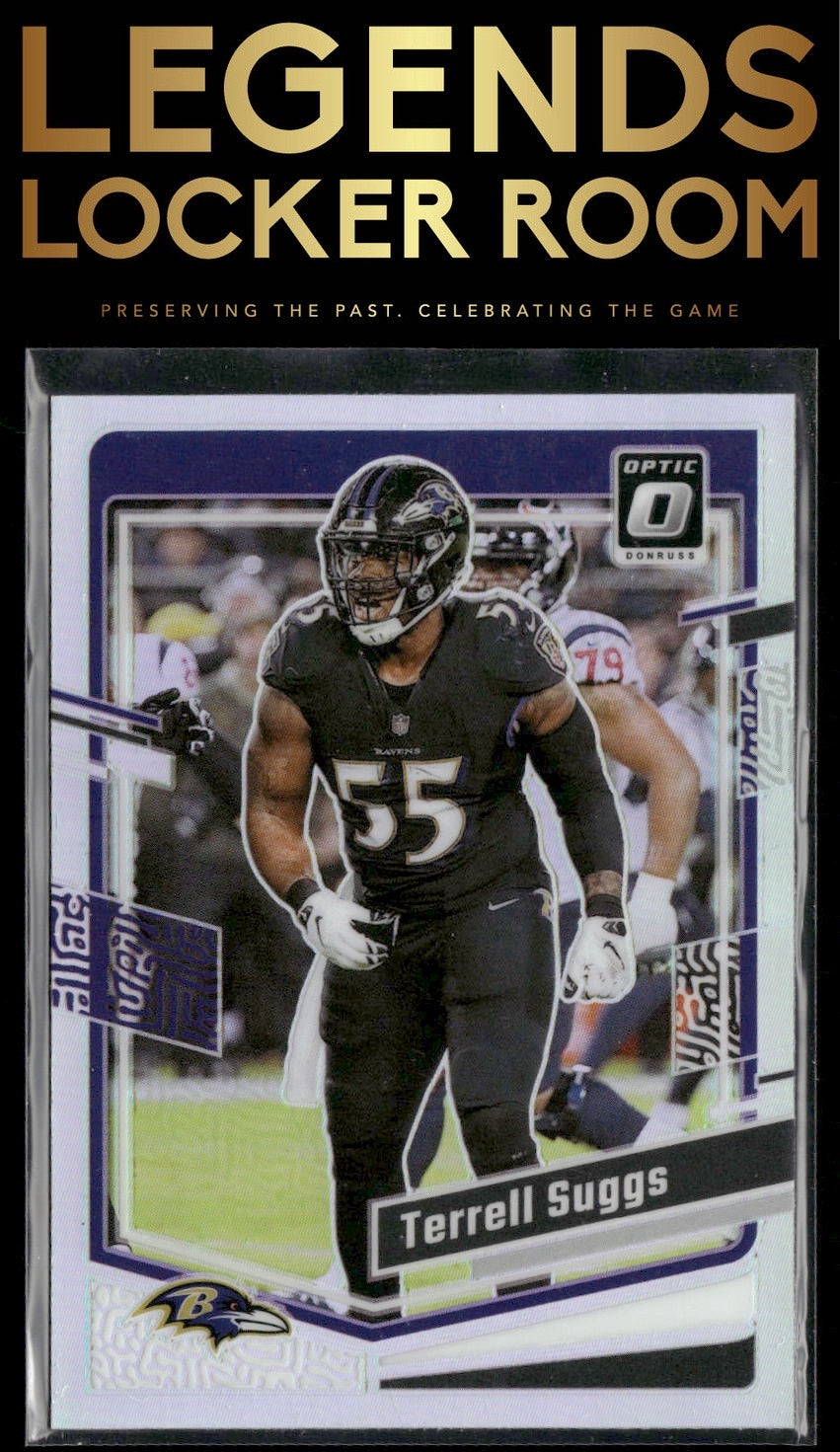 2023 Donruss Optic #18 Terrell Suggs Holo