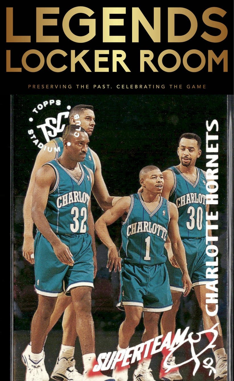 1994-95 Stadium Club #3 Charlotte Hornets Super Teams