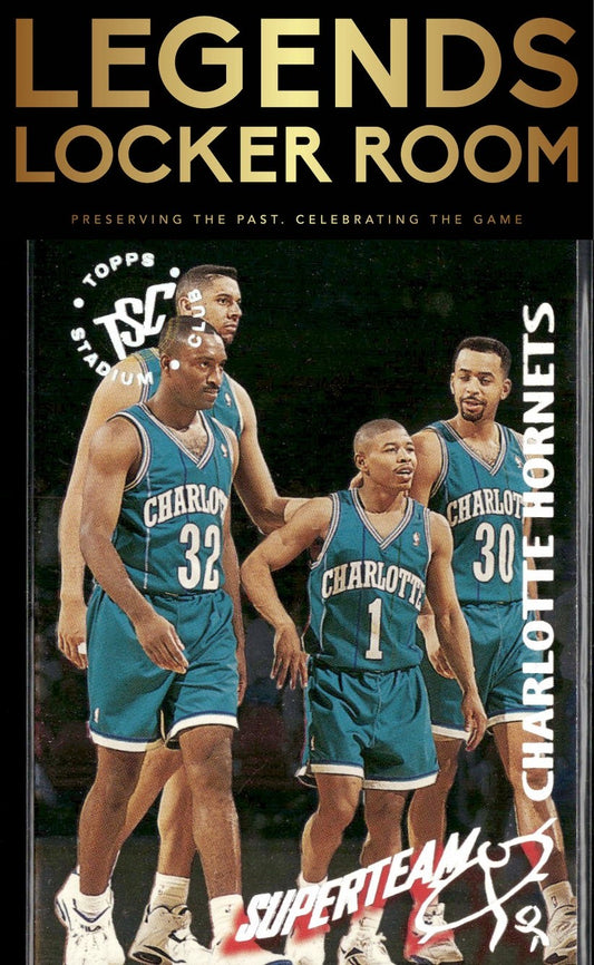 1994-95 Stadium Club #3 Charlotte Hornets Super Teams