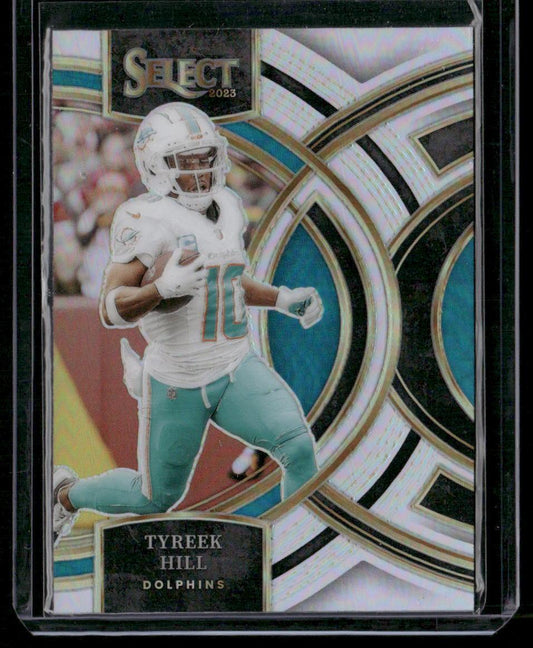 2023 Panini Select #142 Tyreek Hill Silver Prizms
