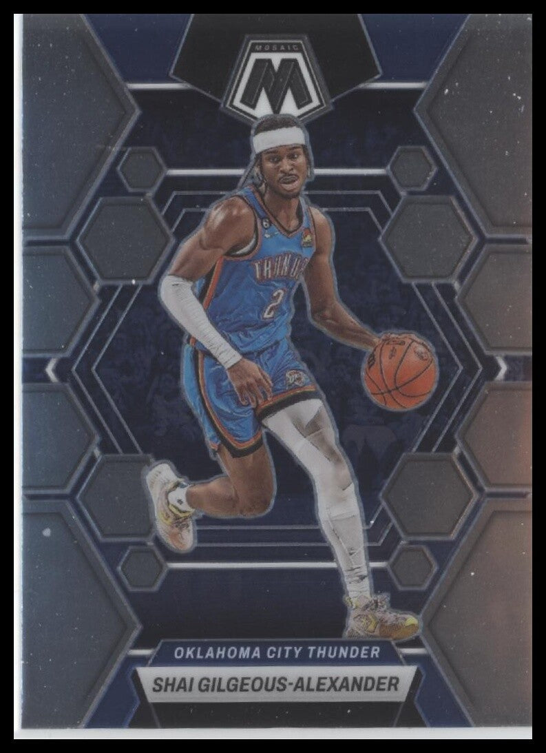 2022-23 Panini Mosaic #4 Shai Gilgeous-Alexander