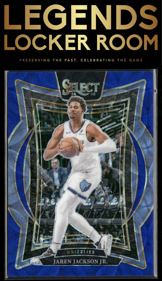 2024-25 Panini Select #48 Jaren Jackson Jr. Blue Scope Prizm #/249