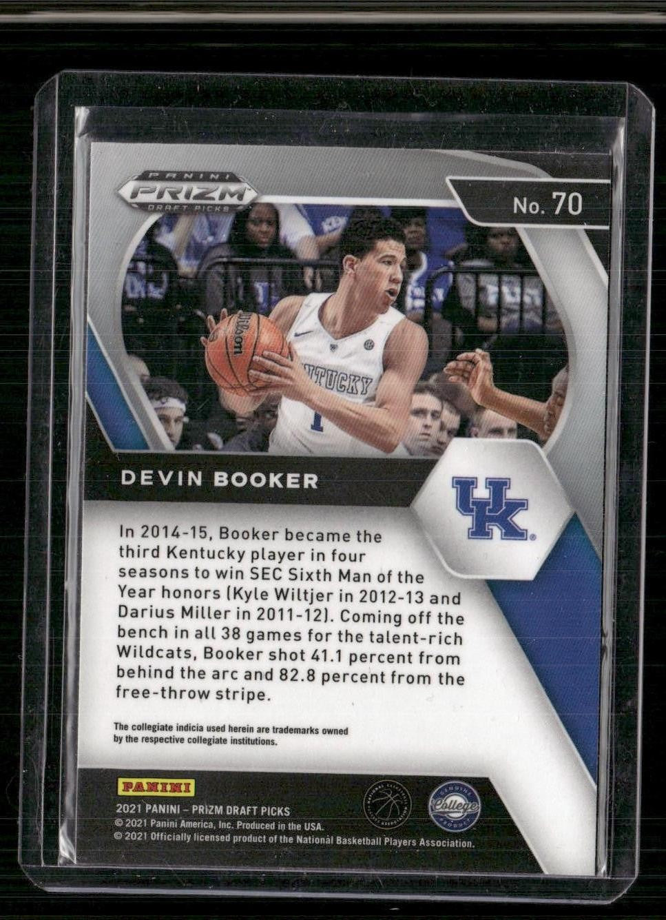 2021 Panini Prizm Draft Picks #70 Devin Booker