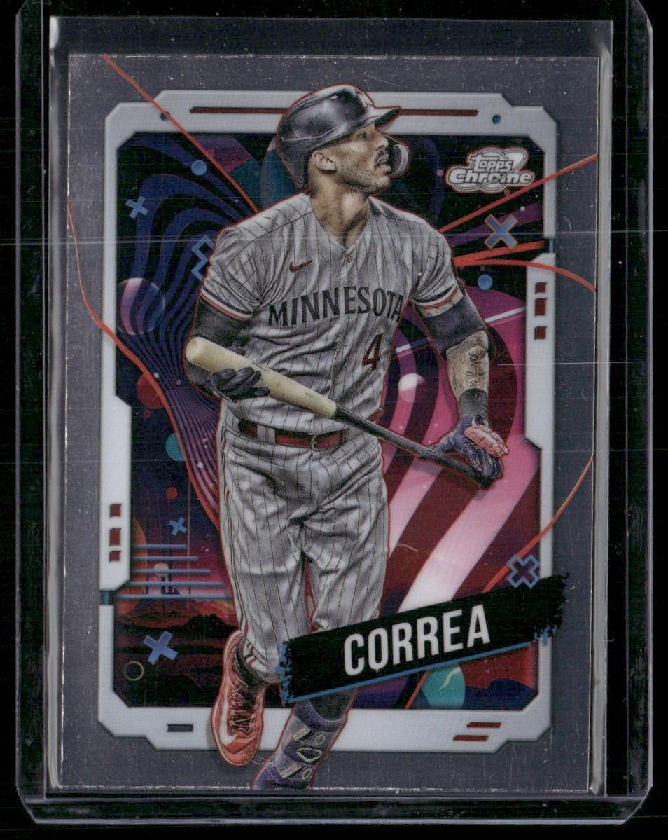 2024 Topps Chrome Cosmic #65 Carlos Correa