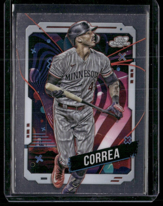 2024 Topps Chrome Cosmic #65 Carlos Correa