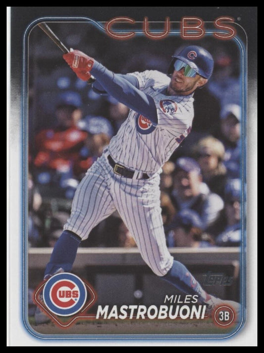 2024 Topps #489 Miles Mastrobuoni
