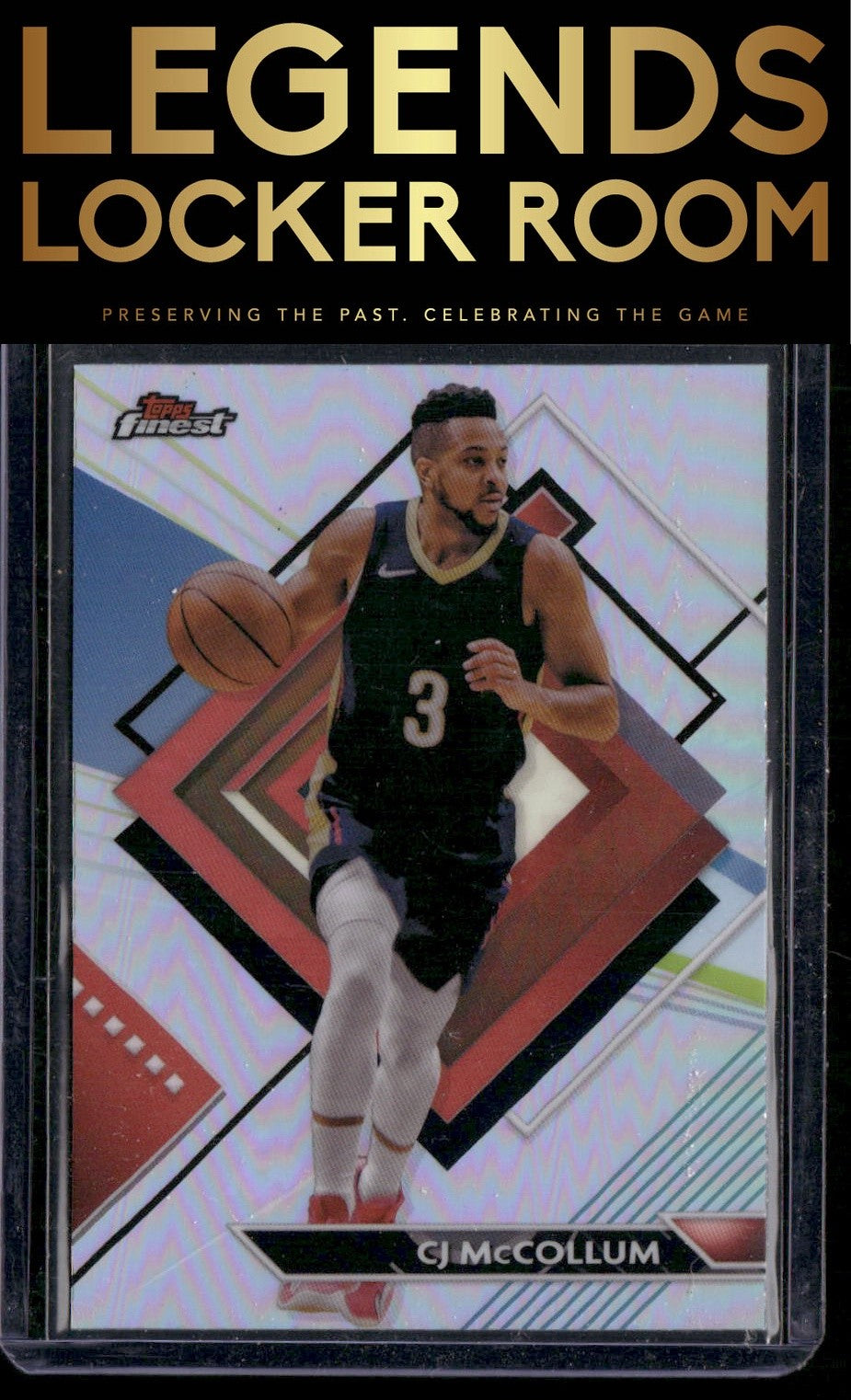 2023-24 Finest #232 CJ McCollum Refractors