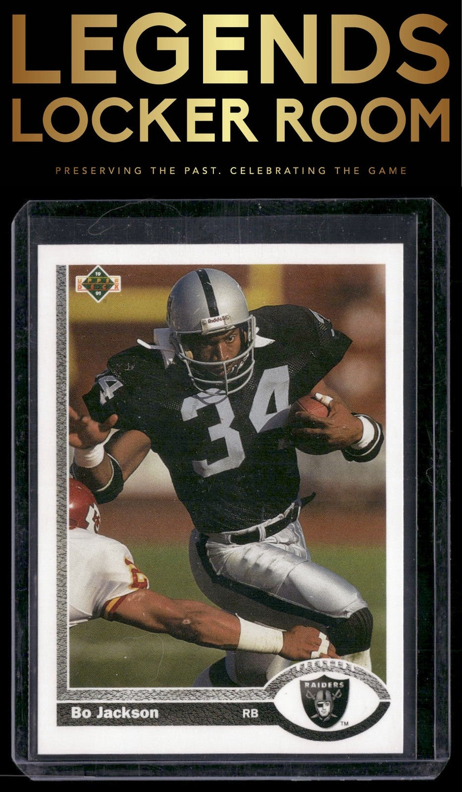 1991 Upper Deck #155c Bo Jackson