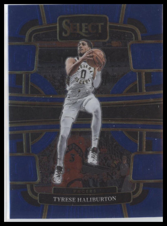 2023-24 Panini Select #29 Tyrese Haliburton Blue (Retail Base)
