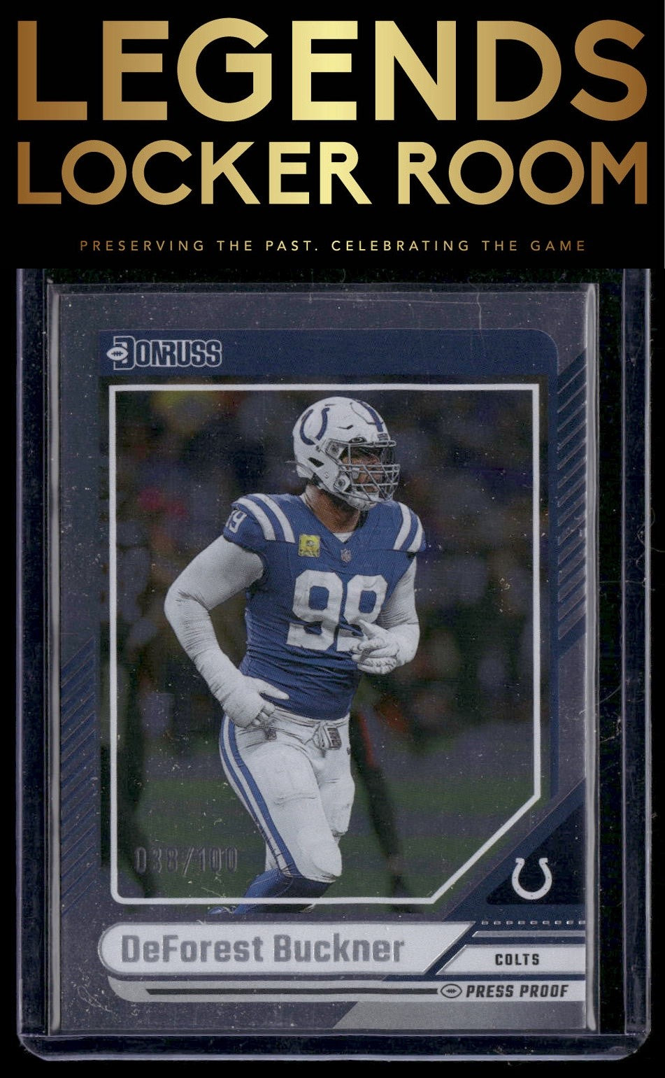 2024 Donruss #142 DeForest Buckner Press Proof Silver