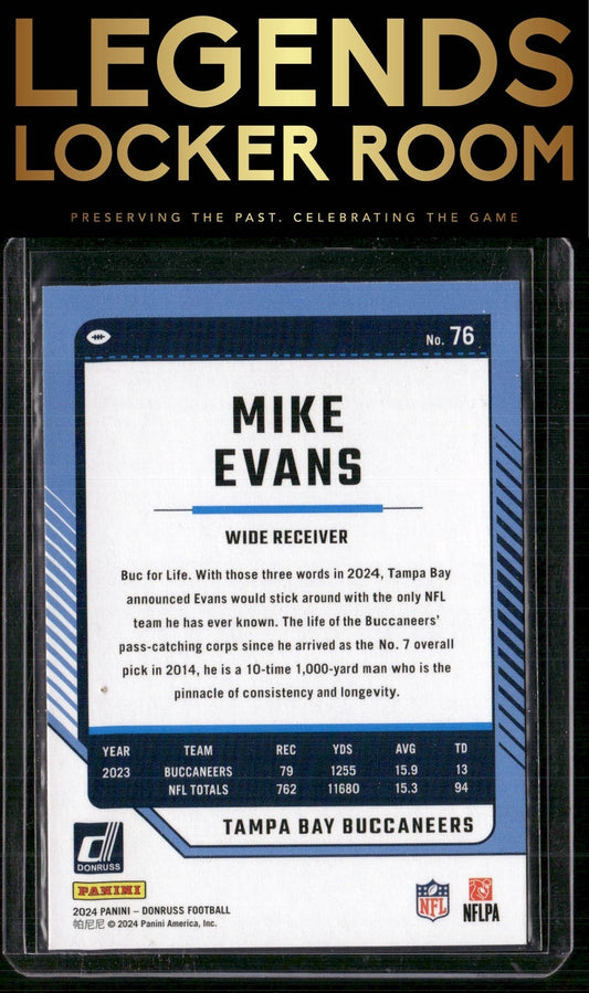 2024 Donruss #76 Mike Evans