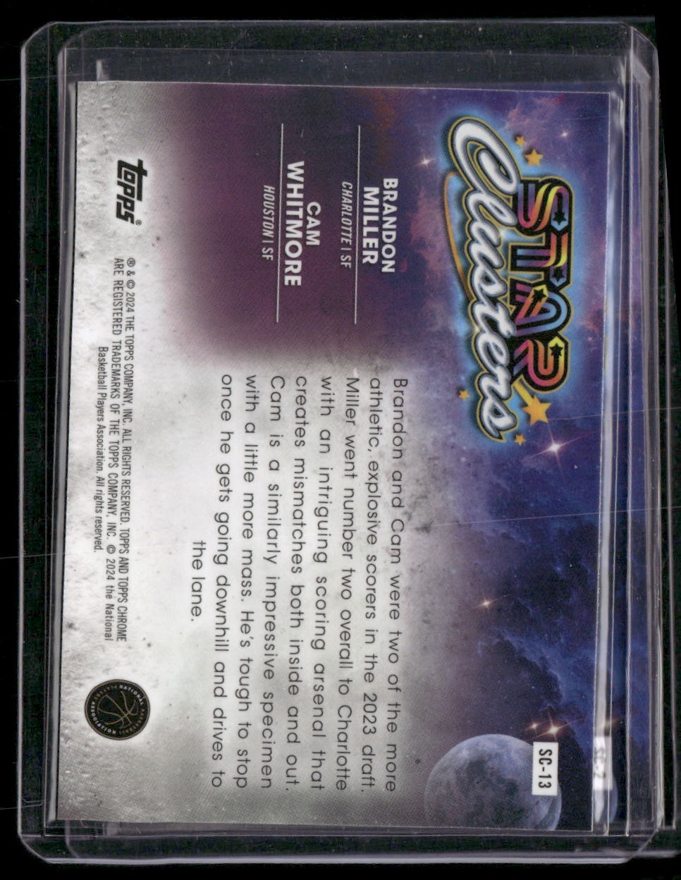 2023-24 Topps Chrome Cosmic Jrue Holiday/Kristaps Porzingis Star Clusters