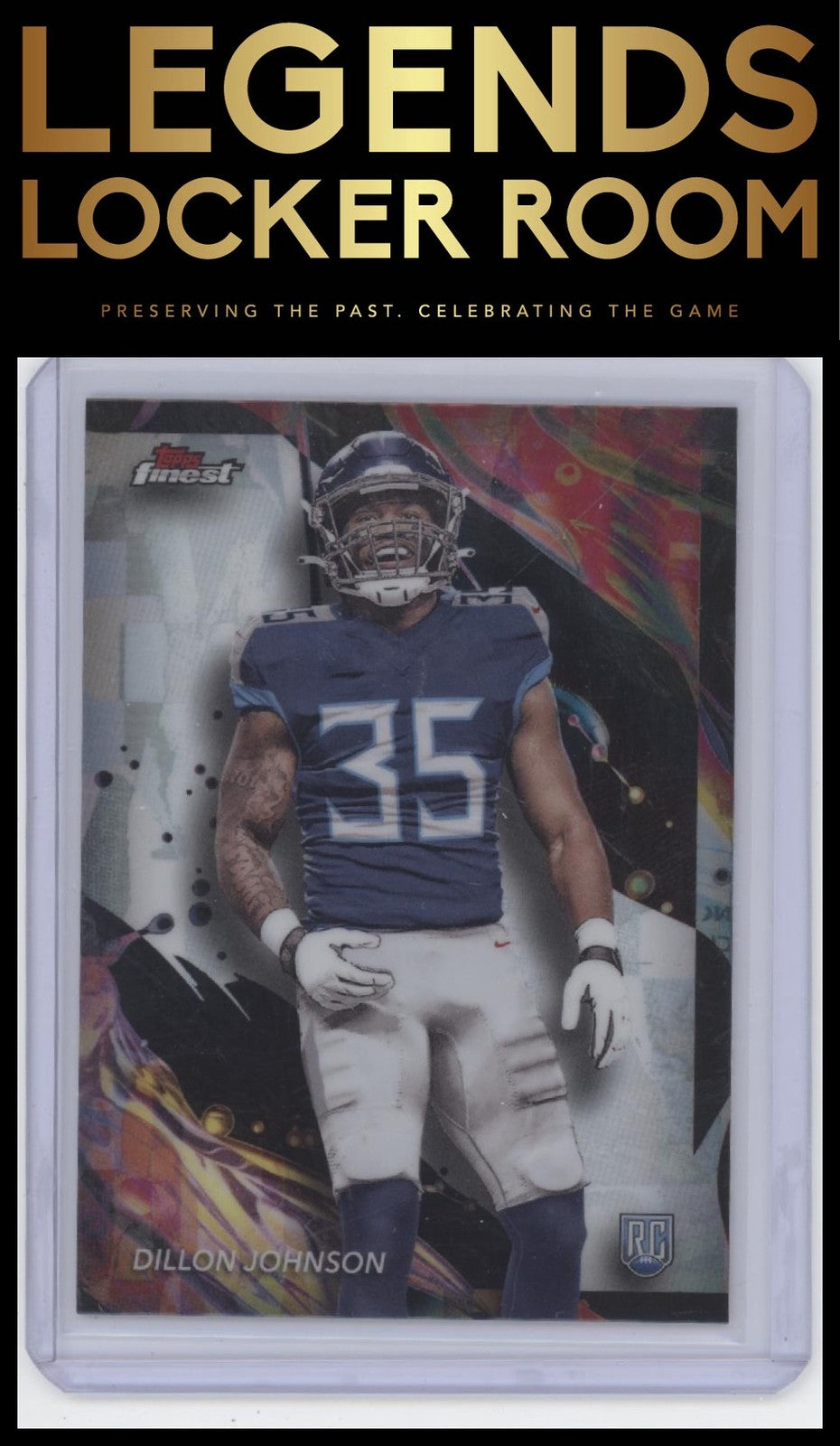 2024 Finest #172 Dillon Johnson Refractor