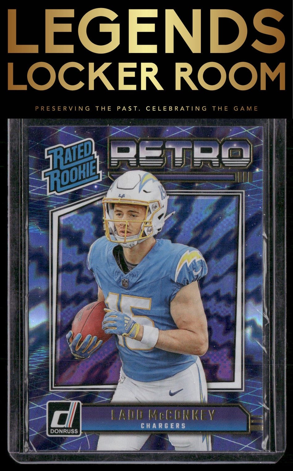 2024 Donruss #5 Ladd McConkey Rated Rookies Retro