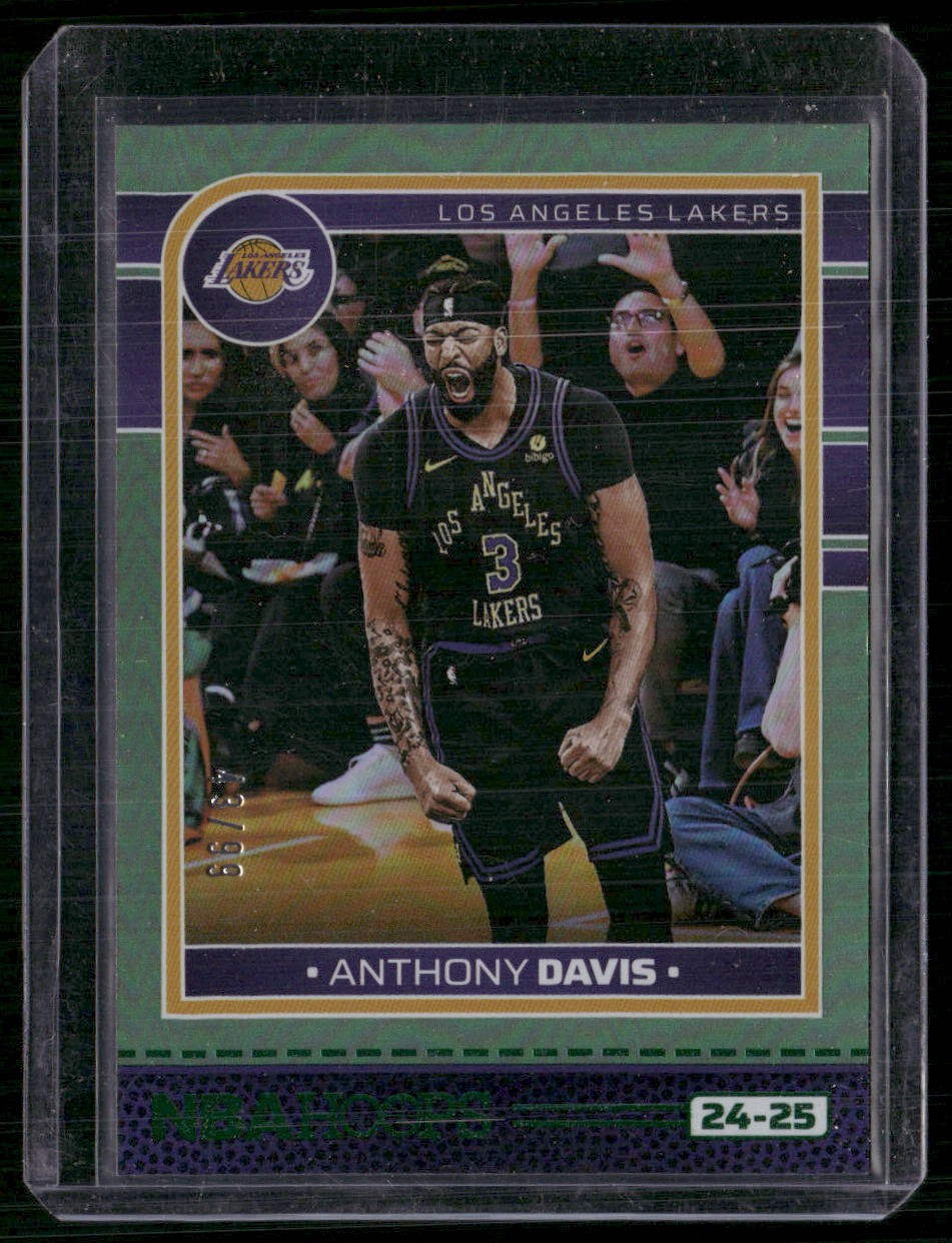 2024-25 Hoops #216 Anthony Davis Green #/99