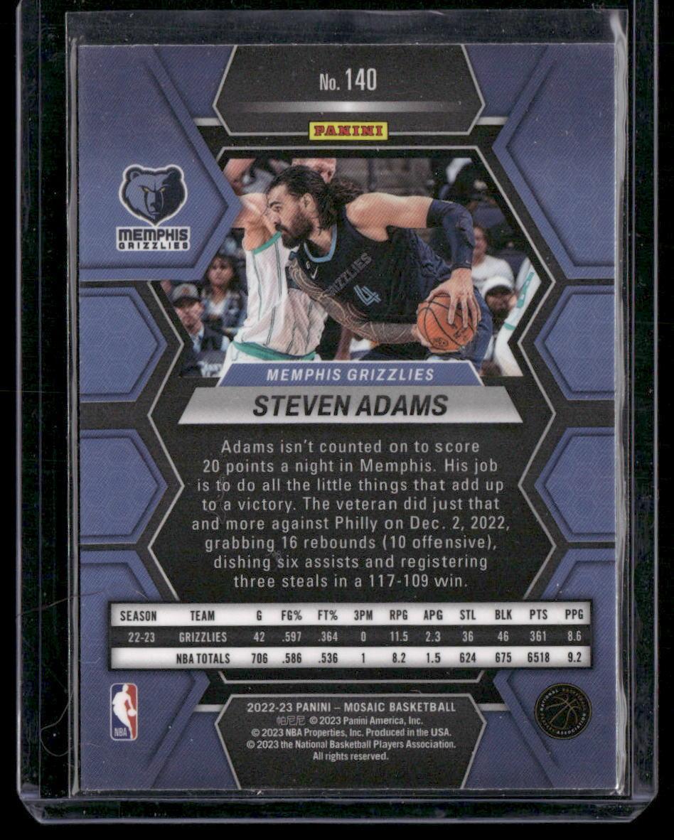 2022-23 Panini Mosaic #140 Steven Adams