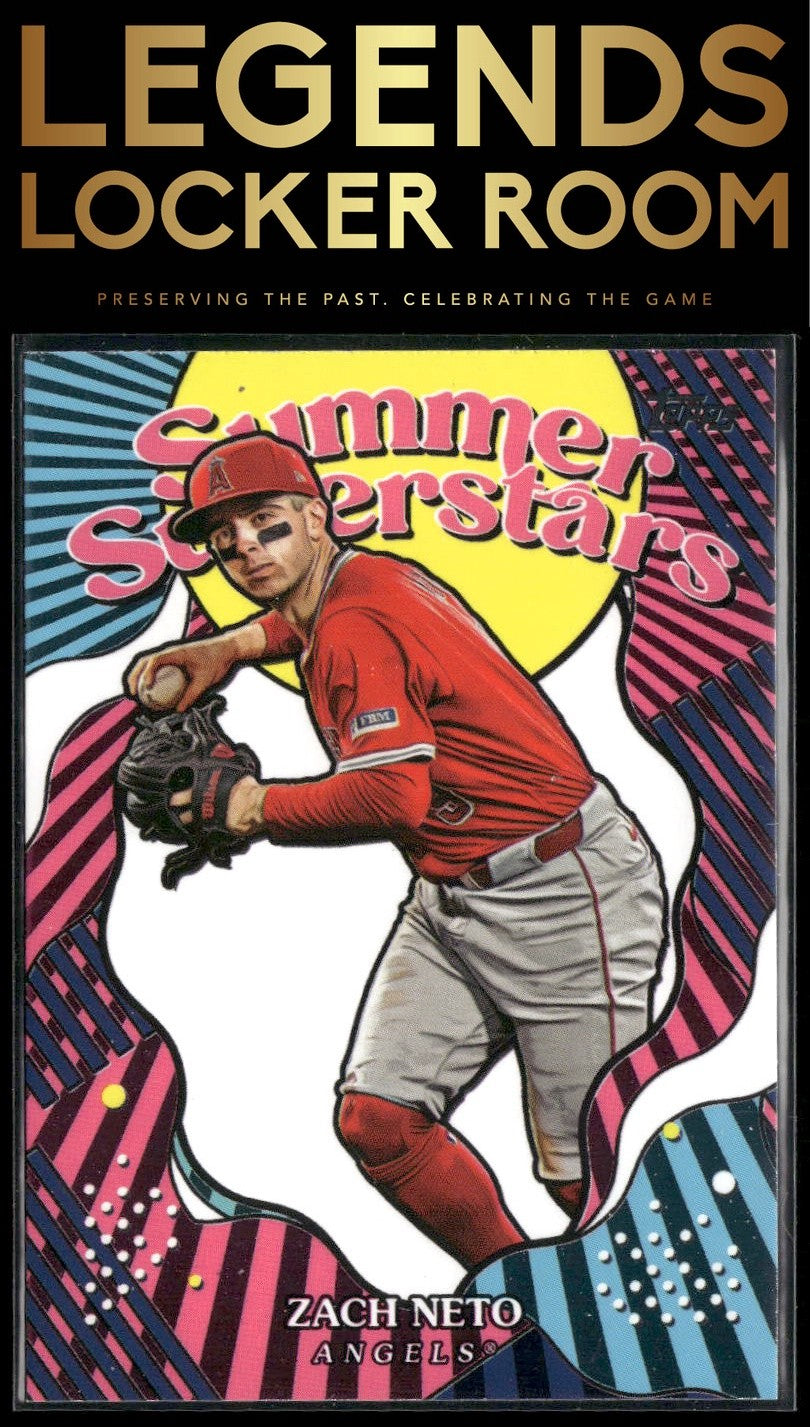 2025 Topps #SS-43 Zach Neto Summer Superstars