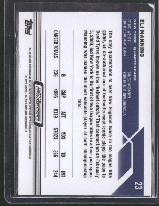 2023 Topps Composite #23 Eli Manning
